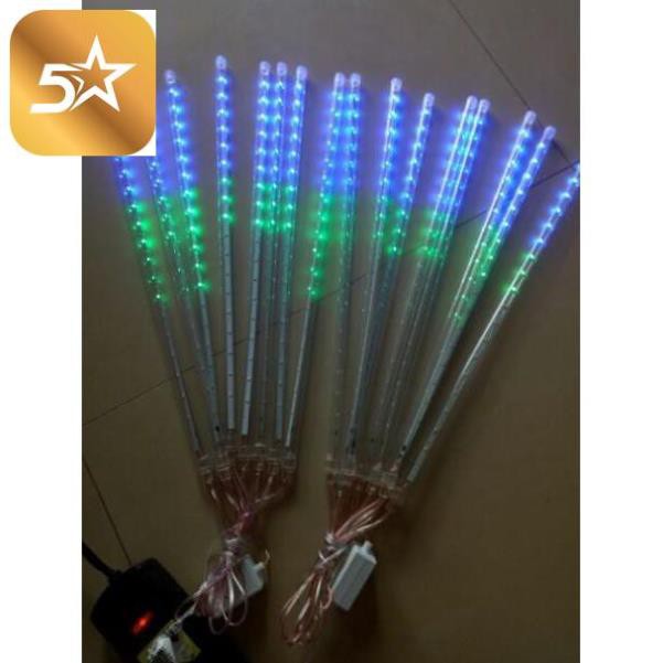 ĐÈN NHÁY LED HÌNH ỐNG SAO BĂNG [HỘP 8 ỐNG 50 CM] ( Shop 5 sao )