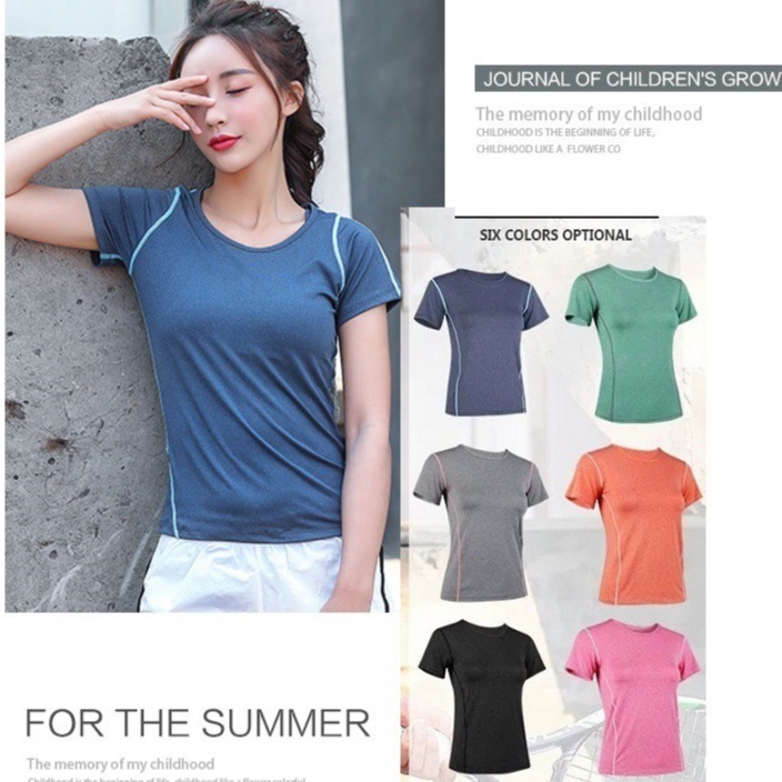 Áo tập Gym nữ 💖 𝑭𝑹𝑬𝑬𝑺𝑯𝑰𝑷 💖 áo thể thao nữ chất siêu thoáng mát nhiều màu lựa chọn 20Sport