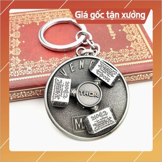 Móc khóa khiên xoay logo