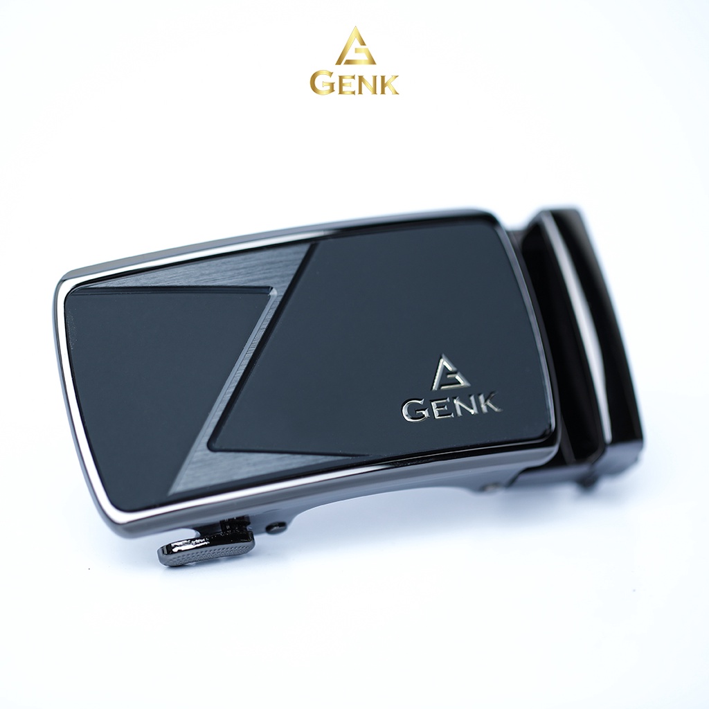 Thắt Lưng Nam Da Bò Nguyên Tấm Cao Cấp Thương Hiệu Genk GDL01