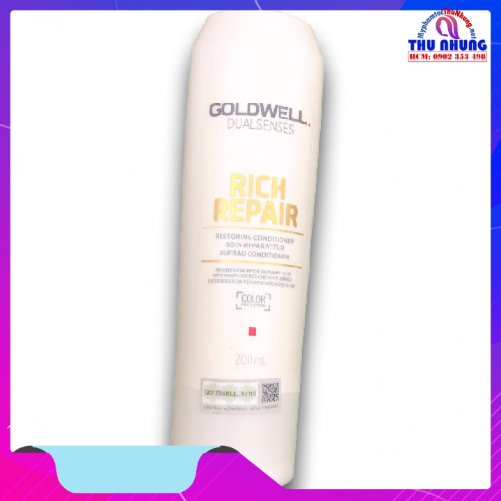 Dầu xả Goldwell siêu phục hồi tóc Rich repair 200ml