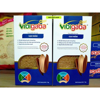 GẠO MẦM VIBIGABA (HỘP 1KG) - MẪU MỚI