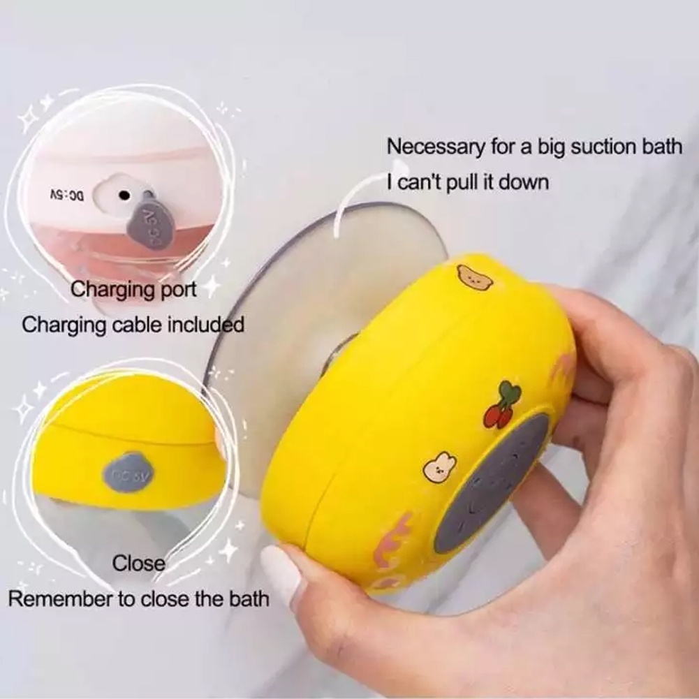 Loa bluetooth không dây mini chống nước cho nhà tắm