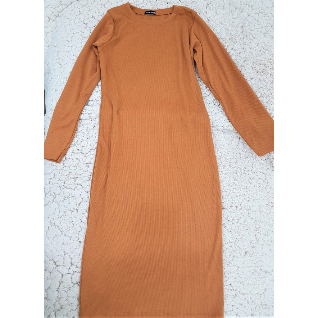 Đầm body thun gân phong cách hàn quốc | BigBuy360 - bigbuy360.vn