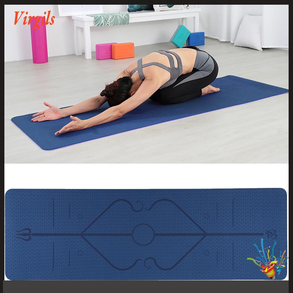 Thảm Tập Yoga Chống Trượt Kích Thước 1830x610 X 6mm