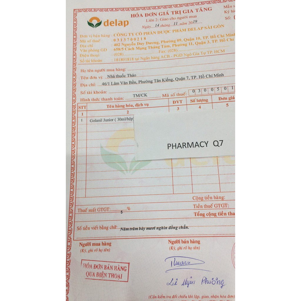 ✅ XỊT HỌNG GOLANIL SPRAY ORALE CHO NGƯỜI LỚN NHÀ SX Ý