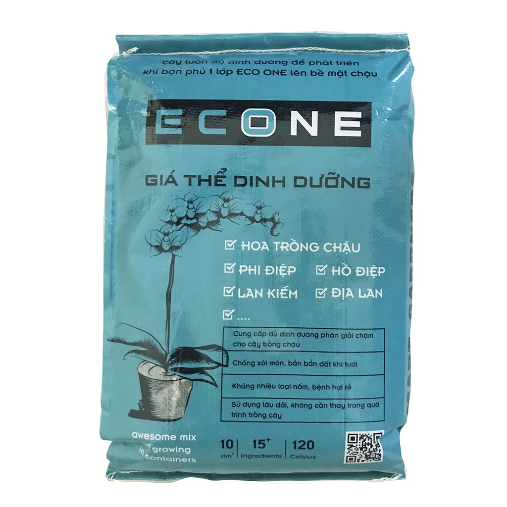 Eco One - Giá thể trồng hoa lan