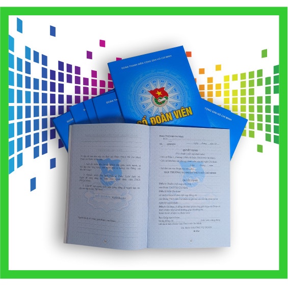 Sổ Đoàn Viên, mẫu mới nhất