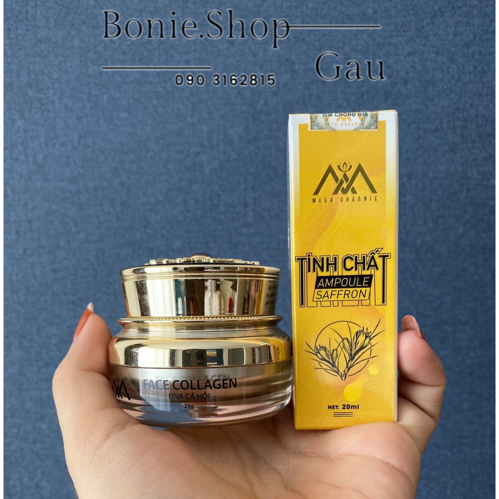 [𝐜𝐡𝐢́𝐧𝐡 𝐡𝐚̃𝐧𝐠 𝟏𝟎𝟎%] Combo Kem Face Collagen Cá Hồi + Serum