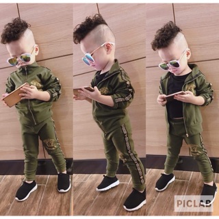Combo 2 bộ thể thao bé trai