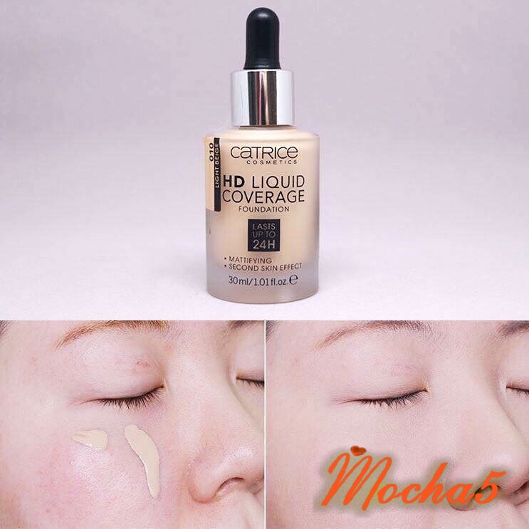 Sỉ kem nền Catrice HD 24h Liquid Coverage Foundation mịn da KIỀM DẦU hoàn hảo