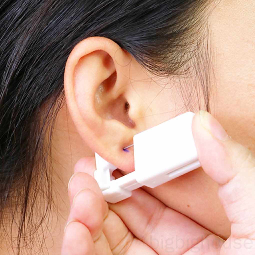 Máy Bấm Lỗ Tai / Mũi An Toàn Không Đau Dùng Một Lần Chất Lượng Cao