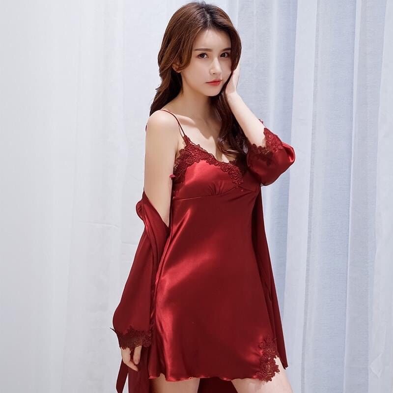 Váy Ngủ , đầm ngủ lụa sexy hàng Quảng Châu cực quyến rũ, cực sang chảnh | BigBuy360 - bigbuy360.vn