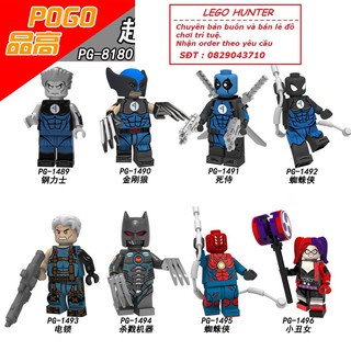 Lego Marvel Minifigures Nhân vật Siêu anh hùng X-men PG 8180