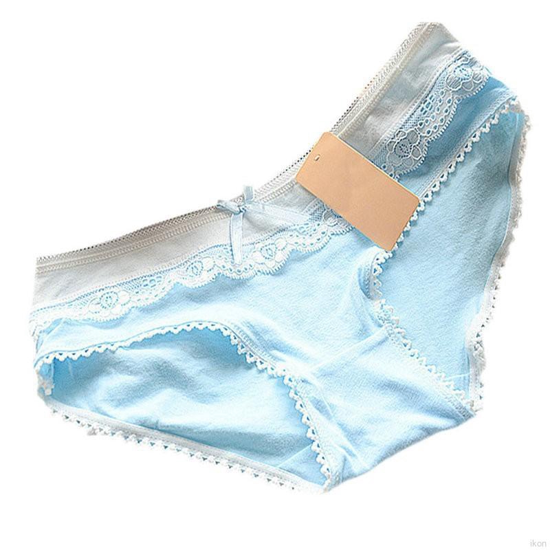 Quần lót họa tiết nơ phối ren quyến rũ cho nữ | BigBuy360 - bigbuy360.vn