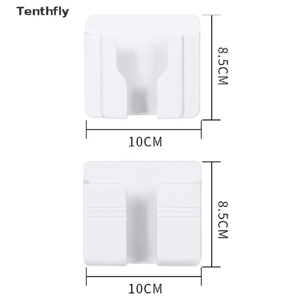 Khay đựng điều khiển từ xa cắm sạc điện thoại gắn tường tiện dụng