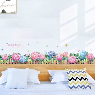 Decal chân tú cầu 3d hàn quốc kích thươc sau dán 1m72 cao 40cm