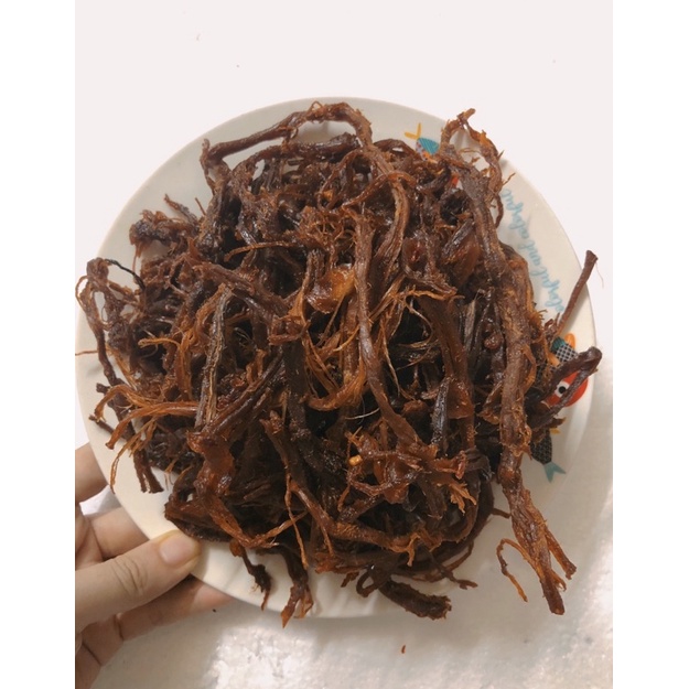 Sỉ 5kg heo cháy tỏi loại ngon xé sợi to nguyên chất loại 1