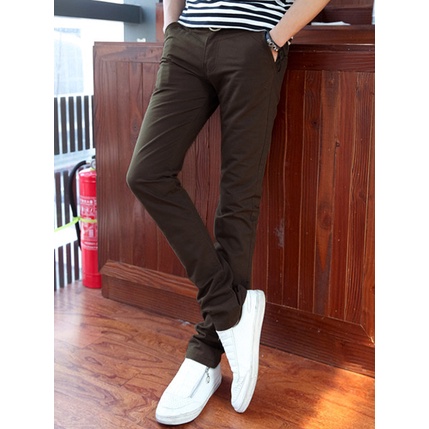 [Xả hàng lẻ size - Giá sốc]Quần Jean Nam Cao Cấp Màu Nâu tây ZA-08, Phom Trẻ Trung, Ôm Vừa, Có Giãn Thoải Mái - DOKI