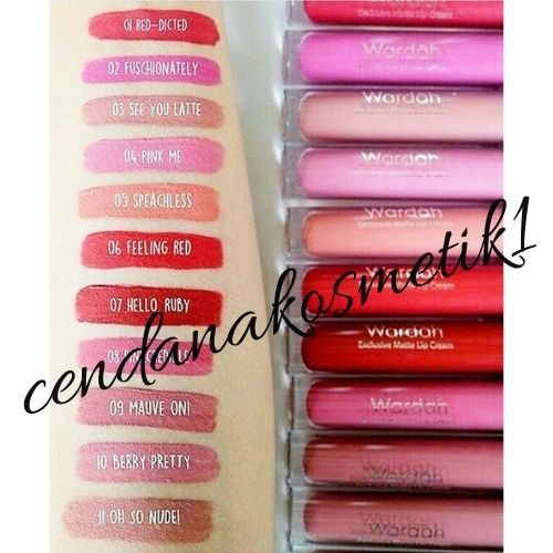 (Hàng Mới Về) Son Lì Dạng Kem Wardah Lên Màu Đẹp | BigBuy360 - bigbuy360.vn