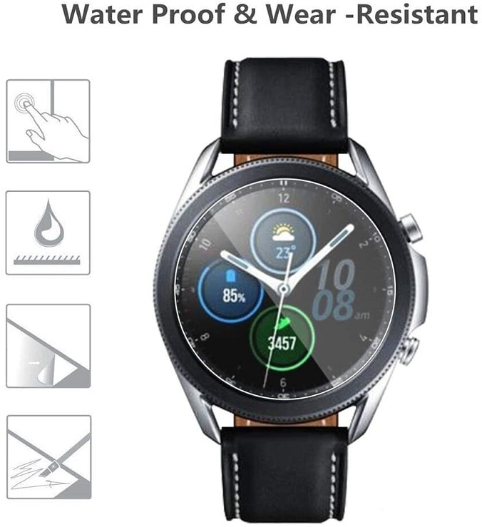 Kính cường lực 2.5D chống vỡ cho đồng hồ Amazfit T-REX, T-Rex Pro, Samsung Galaxy Watch 3 41mm 45mm