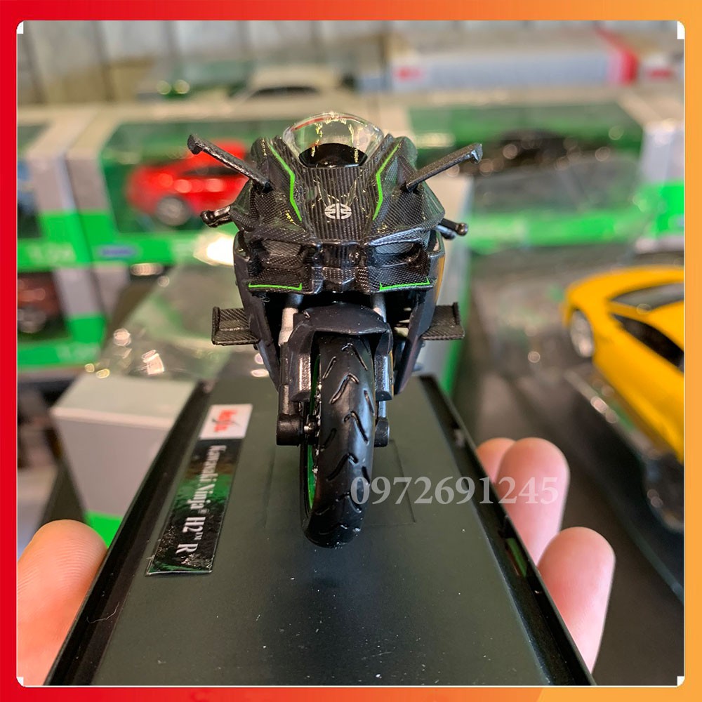 Xe mô hình Kawasaki Ninja H2R tỉ lệ 1:18 Maisto