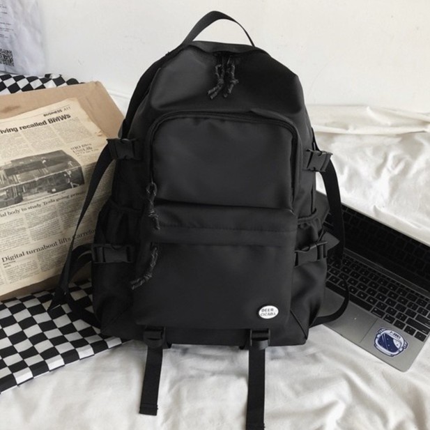 Balo Ulzzang ♥️FreeShip♥️ Cặp Đi Học Unisex Local Brand Chống Nước Đựng Laptop BL07