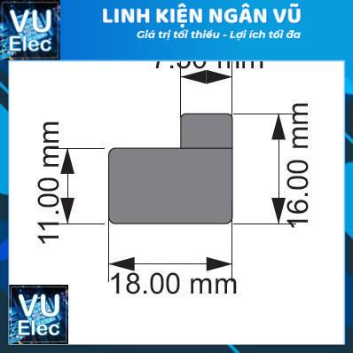 [In3D] Đế chuyển pin Bosch 18V