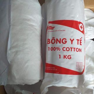 Bông cuộn 1kg lau mực phun xăm