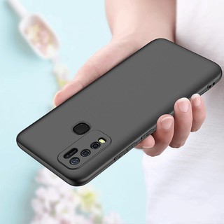 Ốp lưng VIVO Y30 Vỏ silicon mềm TPU VIVO Y30 Y 30 VIVOY30 Vỏ điện thoại màu đen