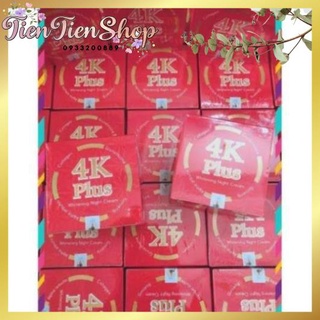 Kem Body Dưỡng Trắng 4K Plus Đỏ & Đen