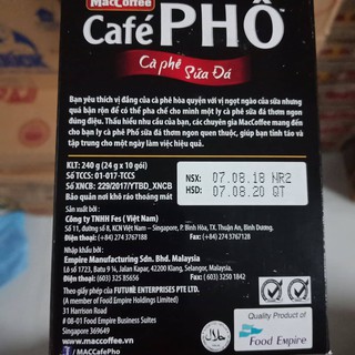 cafe phố sữa10goi+18g