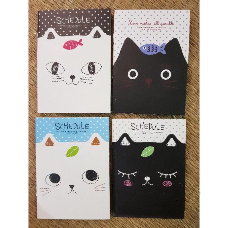 Sổ tay mini nhiều hình dễ thương