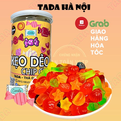 Kẹo Dẻo Chíp Chíp Hương Vị Trái Cây 500g TADA, Kẹo Dẻo ChipChip Mix Vị Trái Cây Thơm Ngon Rẻ Nhất Hà Nội