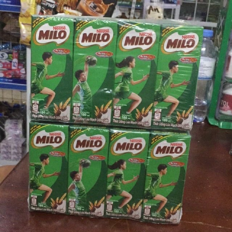 Sữa MiLo Nestle to dây 4 hộp x180ml