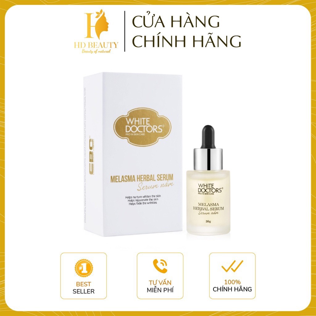 Serum nám White Doctors Melasma Herbal Serum 30g