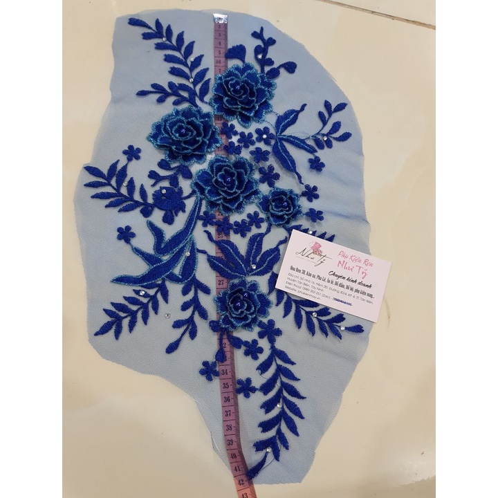 tấm chỉ thêu mềm mại 32cm