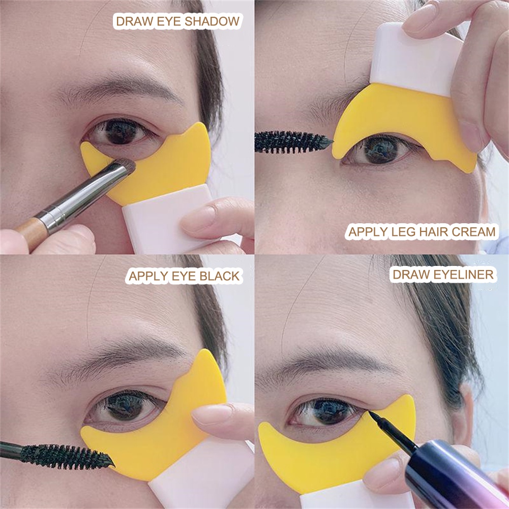 Đa Chức Năng Mắt Trợ Bút Kẻ Mắt Màu Mắt Lớp Phủ Lông Mi Phụ Trợ Hiện Vật Ốp Viền Mi Mắt Dưới Lông Mi Công Cụ Lông Mi Okase