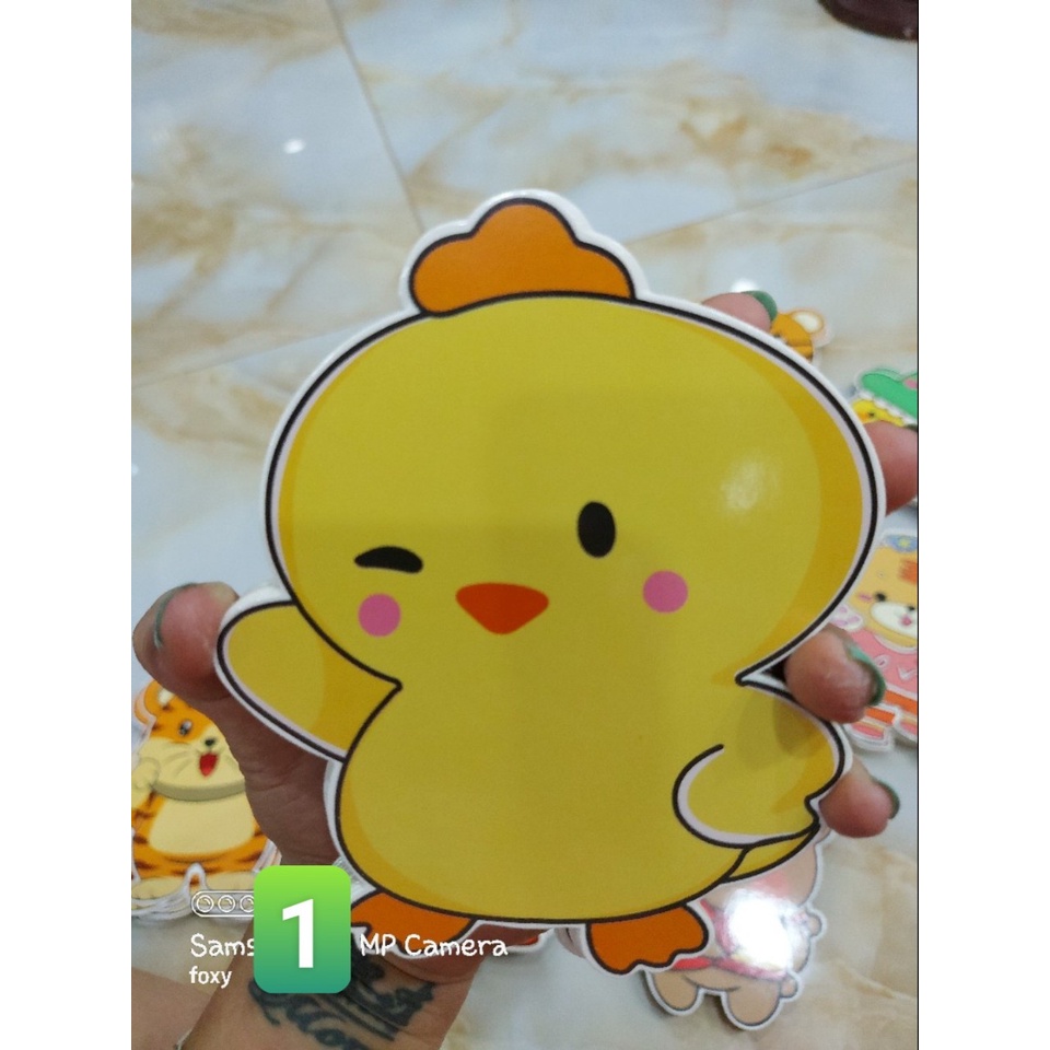 COMBO 10 BAO LI XI CHIBI TẾT 2022