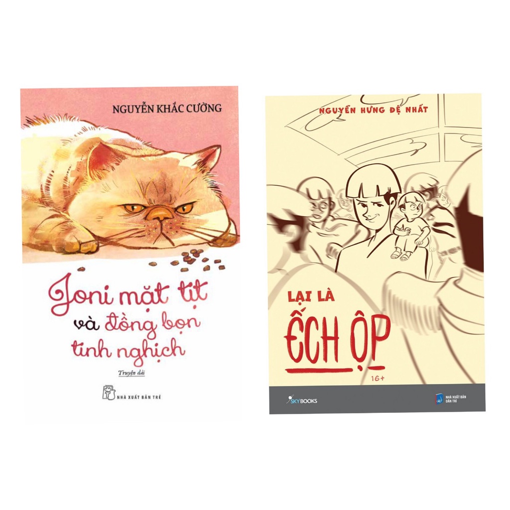 Sách - Combo2q: Lại Là Ếch Ộp az + Joni Mặt Tịt Và Đồng Bọn Tinh Nghịch - NXB Trẻ