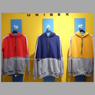 Hoodie phối 2 màu