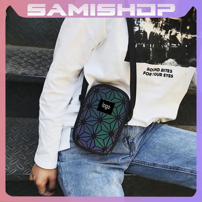 Túi đeo chéo nam nữ bao tử phản quang đựng điện thoại và đi du lịch phong cách Hàn Quốc TD2063 | BigBuy360 - bigbuy360.vn