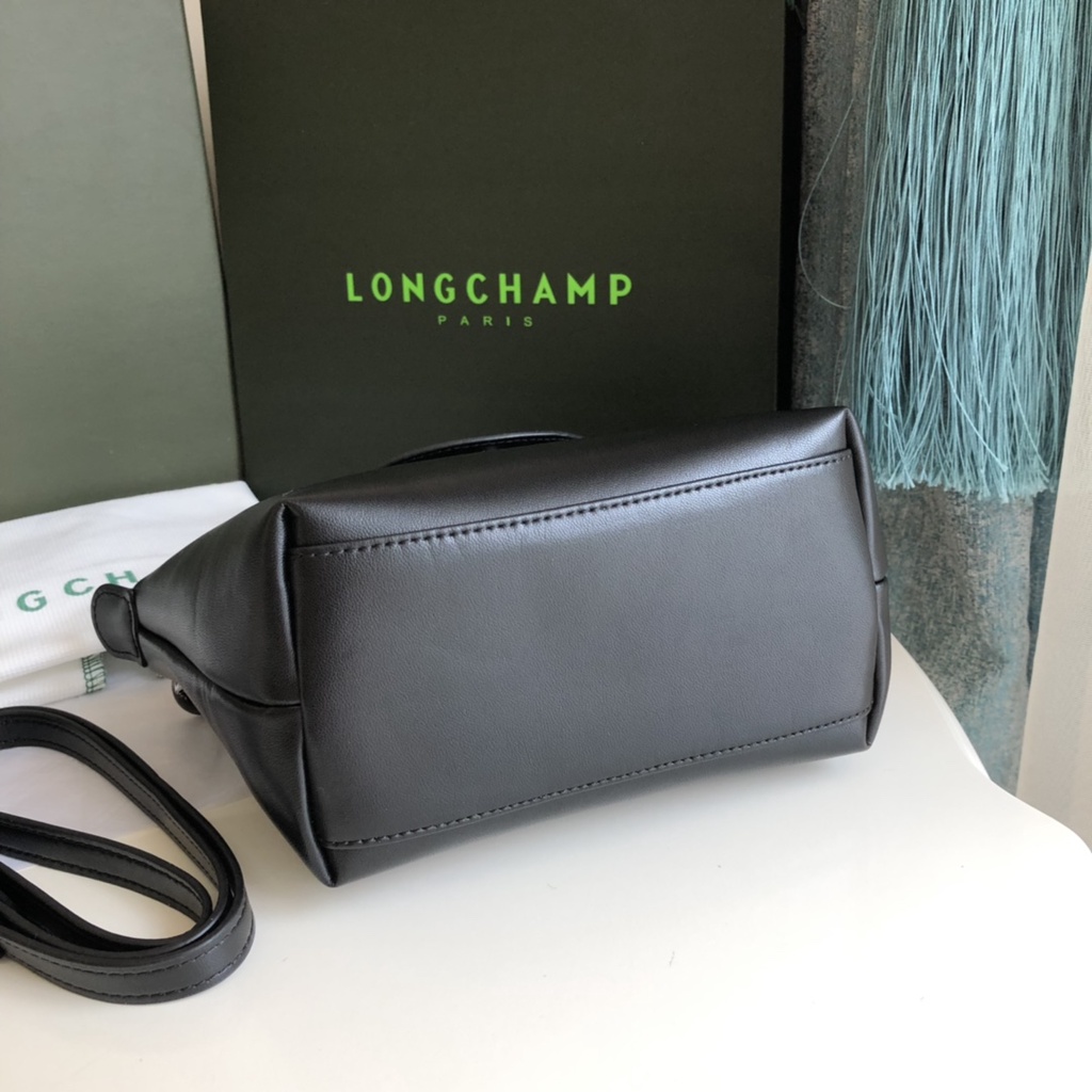 Longchamp Le Pliage Cuir Túi Đeo Chéo Da Cừu Nhỏ Xinh Thời Trang