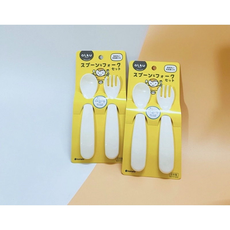 Set Thìa Dĩa Cho Bé Ăn Dặm Nhựa An Toàn Cho Bé