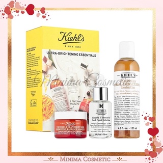 Set kiehls dưỡng sáng da Ultra Brightening Essentials