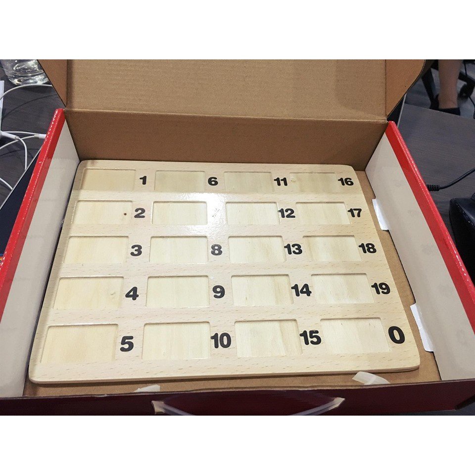 Đồ Chơi Domino Toán Học 110 Quân Chất Liệu Gỗ Cao Cấp Giúp Bé Phát Triển Trí Thông Minh Tặng Kèm Que Tính