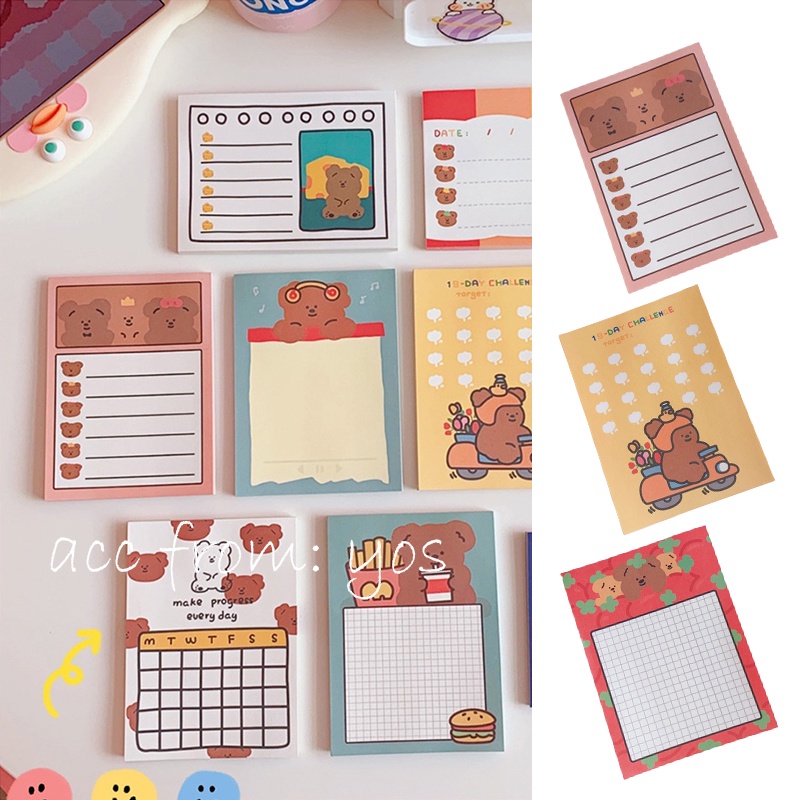 Tập giấy note - sticky note xinh xắn tiện lợi