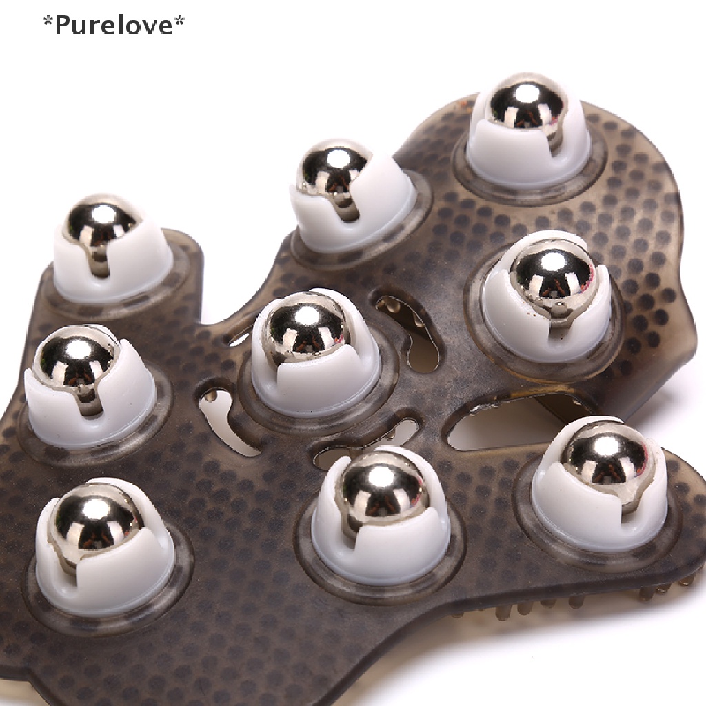 Găng Tay 7 / 9 Bóng Lăn Mát Xa Cơ Thể Giảm Đau Chống Cellulite