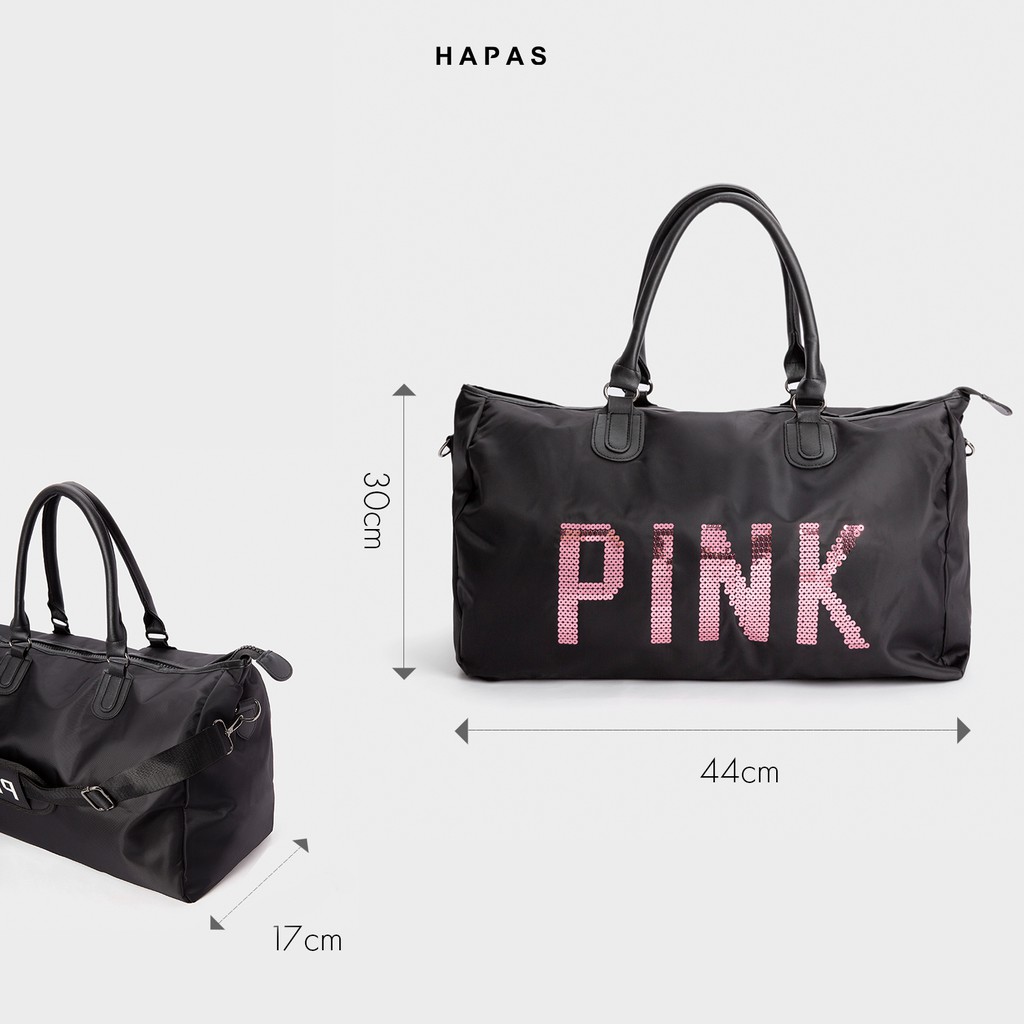 [Mã WABRWB24 giảm 30K đơn 99K] Túi Xách Nữ Du Lịch Pink HAPAS - TSL5321 | BigBuy360 - bigbuy360.vn