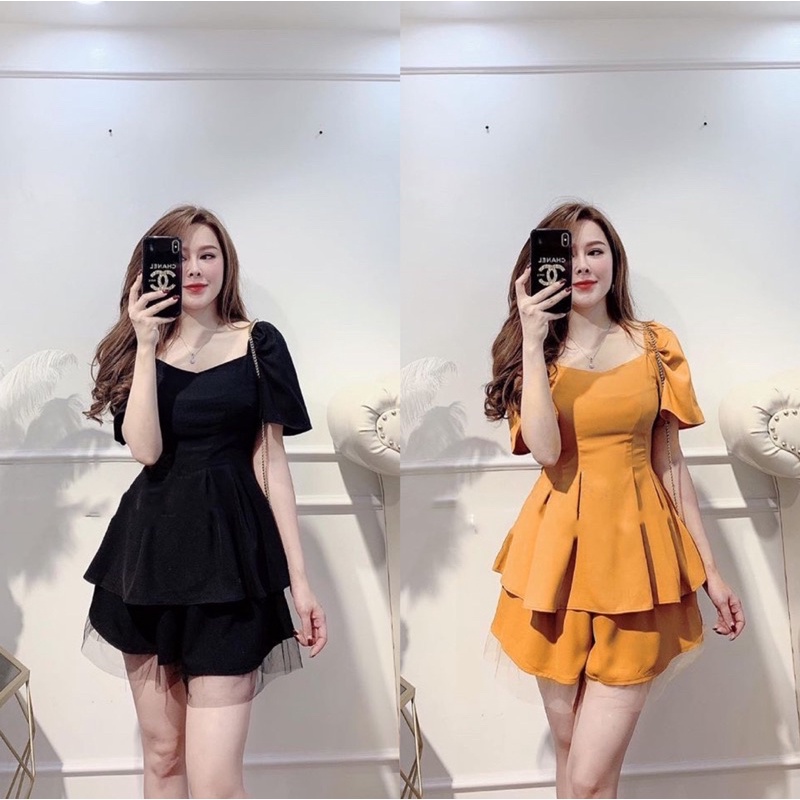 Set bộ quần giả váy Big size